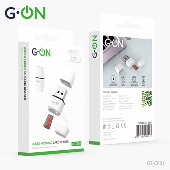 Card Reader G-ON GT-CR01  белый