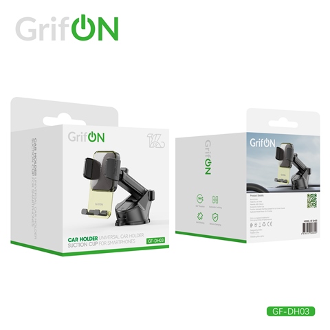 Автодержатель GrifON GF-DH03 раздвижной чёрный