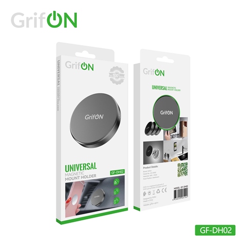 Автодержатель GrifON GF-DH02 магнитный чёрный