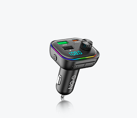 FM- модулятор G-ON GT- M01 2USB/USB-C  54W чёрный
