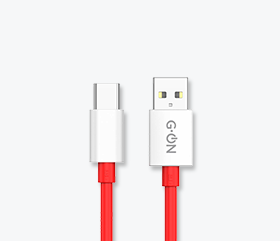 Кабель USB/Type-C G-ON GC-U09С Warp Charge 10A ( iPhone,Huawei,Honor,Vivo,Oppo,OnePluse)1,5м красный