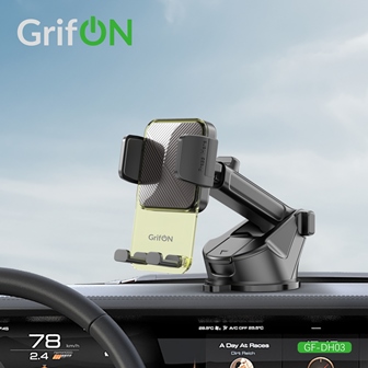 Автодержатель GrifON GF-DH03 раздвижной чёрный