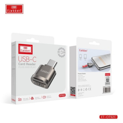 Card Reder USB-C ET-OT92C чёрный