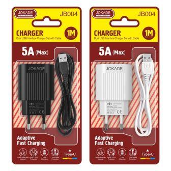 СЗУ 2USB JOKADE JB004 5A+Lighting чёрный
